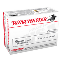 Winchester USA value pack 9MM 115gr FMJ