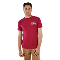 Wrangler Men's Chisolm Tee Red