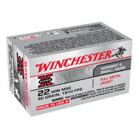 Winchester Super X 22WMR 40gr FMJ