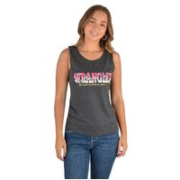 Wrangler Women's Meg Tank Charcoal Marle