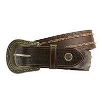 Wrangler Men's Austin Belt Chocolate