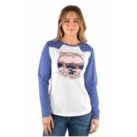 Wrangler Ladies Lillian Long Sleeve Tee