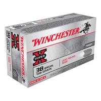 Winchester Super X 38SP 158gr LRN