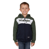 Wrangler Boy's Elliot Zip Through Hoodie