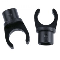 Plastic Tube Clip 19mm 2 Pack