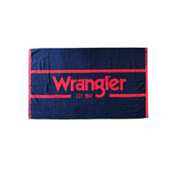 Wrangler Signature Towel - Navy/Red