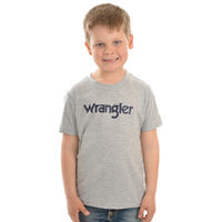 Wrangler Boy's Logo Short Sleeve Tee Shirt