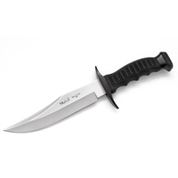 Muela Defender 18  180mm blade, black zamak and rubber handle