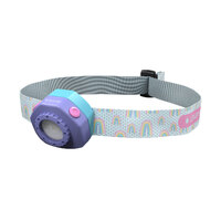 Ledlenser KIDLED4 40lm Multi-Colour LED Rechargeable Headlamp 3 Years+ With Safety Screws - Purple