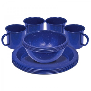 Picture of Campfire Speckled 12pc Dinner Set