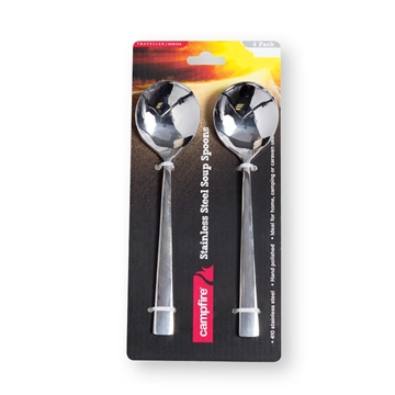 Picture of Campfire Stainless Steel Soup Spoons 4pk