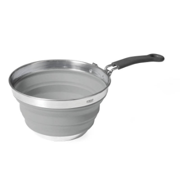 Picture of Pop Up Collapsible 1.5L Saucepan Grey