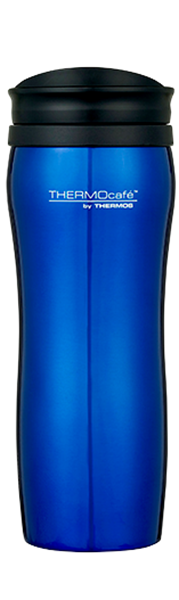 Picture of Thermos Thermocafe Stainless Steel Travel Tumbler Blue 400ml