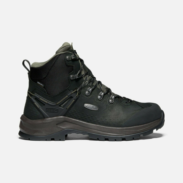 Picture of Keen Wild Sky Mid WP Hiking Boot Black/Dusty Olive