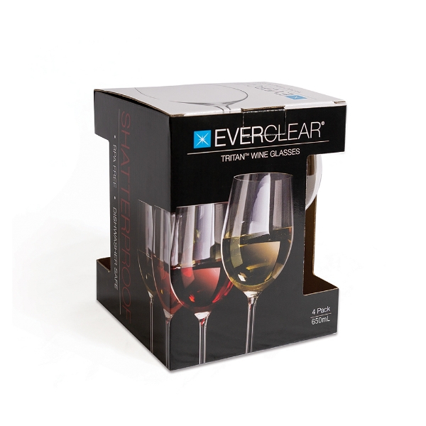 Picture of Everclear Tritan 650ml Wine Glass - 4 pack