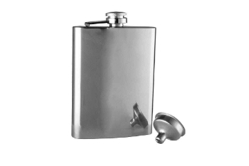 Picture of Avanti Hip Flask with Funnel Polished