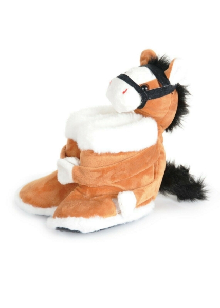 Picture of KIDS UNISEX FUR BOOT PONY SLIPPERS