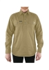 Picture of Bullzye Mens Half Placket Work Shirt