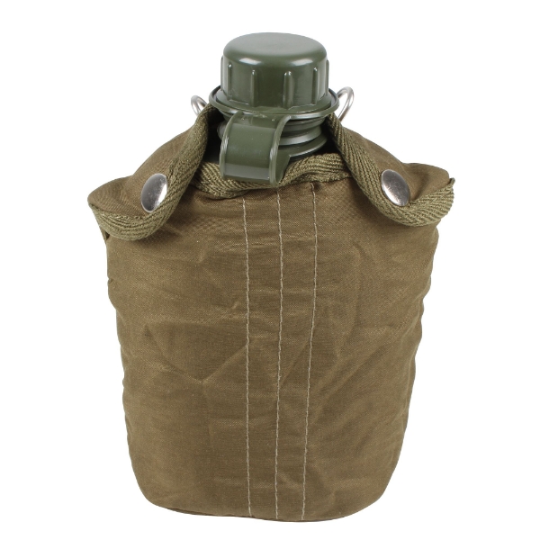 Picture of Wildtrak Canteen Army Green 1qt w/Cover