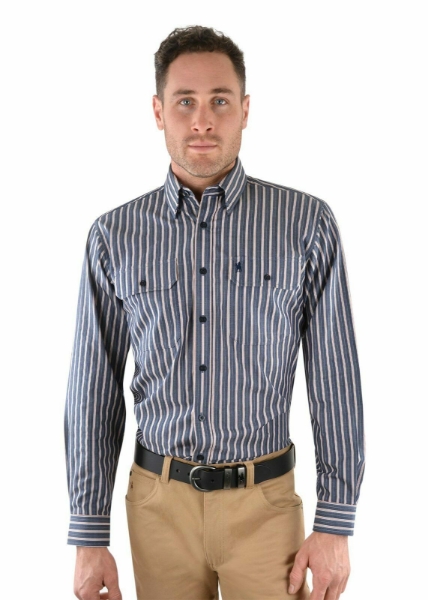 Picture of Thomas Cook Men Fabian 2 Pocket Long Sleeve Shirt