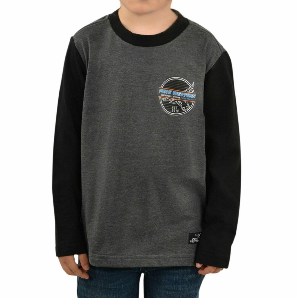 Picture of Pure Western Boys Ryde Long Sleeve