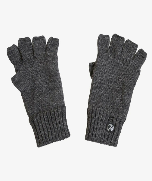 Picture of Swanndri Charcoal Marle Fingerless Wool Glove