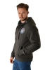 Picture of Bullzye Men's Compilation Zip Up Hoodie Charcoal Marle