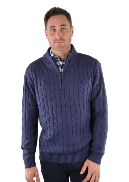 Picture of Thomas Cook Men's Cable Merino Blend Rugby
