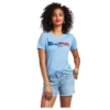 Picture of Ariat Women's Rodeo Short Sleeve T-Shirt - Light Blue Heather