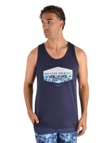 Picture of Pure Western Men's Robertson Singlet