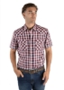 Picture of Pure Western Mens Edward Check Western S/Sleeve Shirt