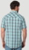 Picture of Wrangler Fashion Snap Plaid Short Sleeve Shirt