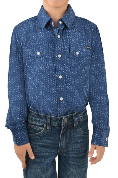 Picture of Pure Western Boy's Duke L/Sleeve Shirt