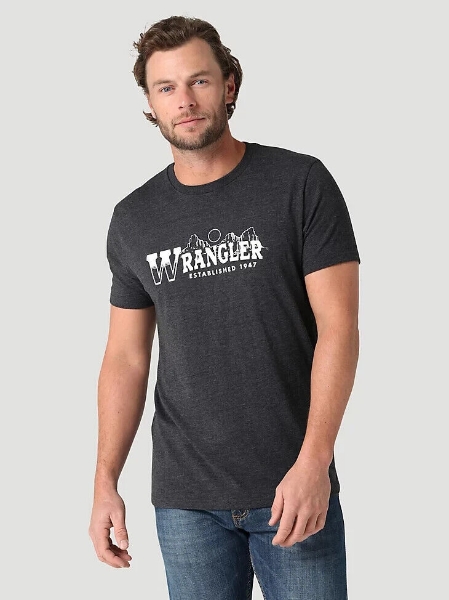 Picture of Wrangler Men's West Logo Tee