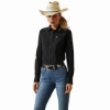 Picture of Ariat Women's R.E.A.L. Team Kirby Stretch Long Sleeve Shirt 