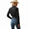Picture of Ariat Women's R.E.A.L. Team Kirby Stretch Long Sleeve Shirt 