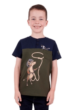 Picture of Thomas Cook Boy's Lasso Short Sleeve Tee