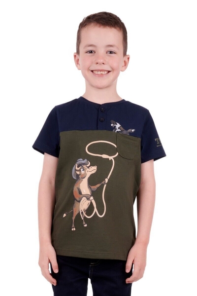 Picture of Thomas Cook Boy's Lasso Short Sleeve Tee
