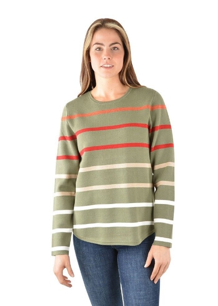 Picture of Thomas Cook Women's Evelyn Milano Stripe Knit Jumper