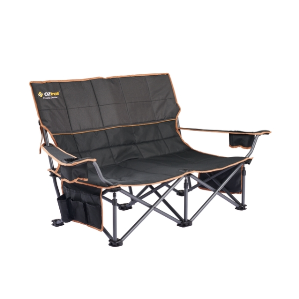 Picture of Oztrail Fireside Double Chair - Black