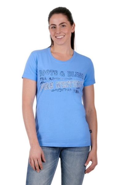 Picture of Pure Western Women's Mae Short Sleeve Tee
