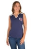 Picture of Wrangler Women's Wild Like The West Tank Navy/White Marle