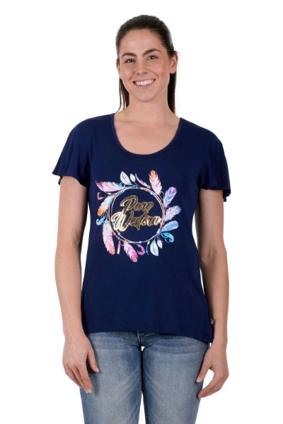 Picture of Pure Western Women's Dylan Short Sleeve Tee