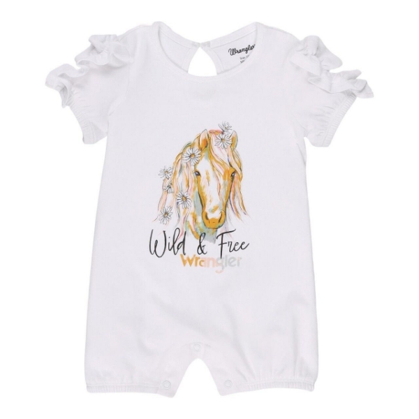 Picture of Wrangler USA Baby Girl's Graphic BODYSUIT