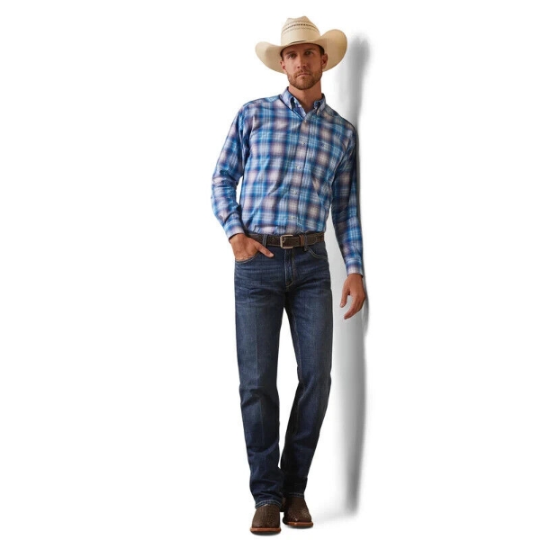 Picture of Ariat Men's Pro Series Lukas Classic Fit Long Sleeve Shirt