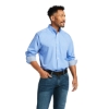 Picture of Ariat Wrinkle Free Solid Pinpoint Oxford Classic Fit Shirt