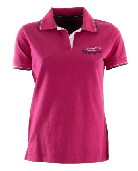 Picture of Wrangler Women Gerry Short Sleeve Polo